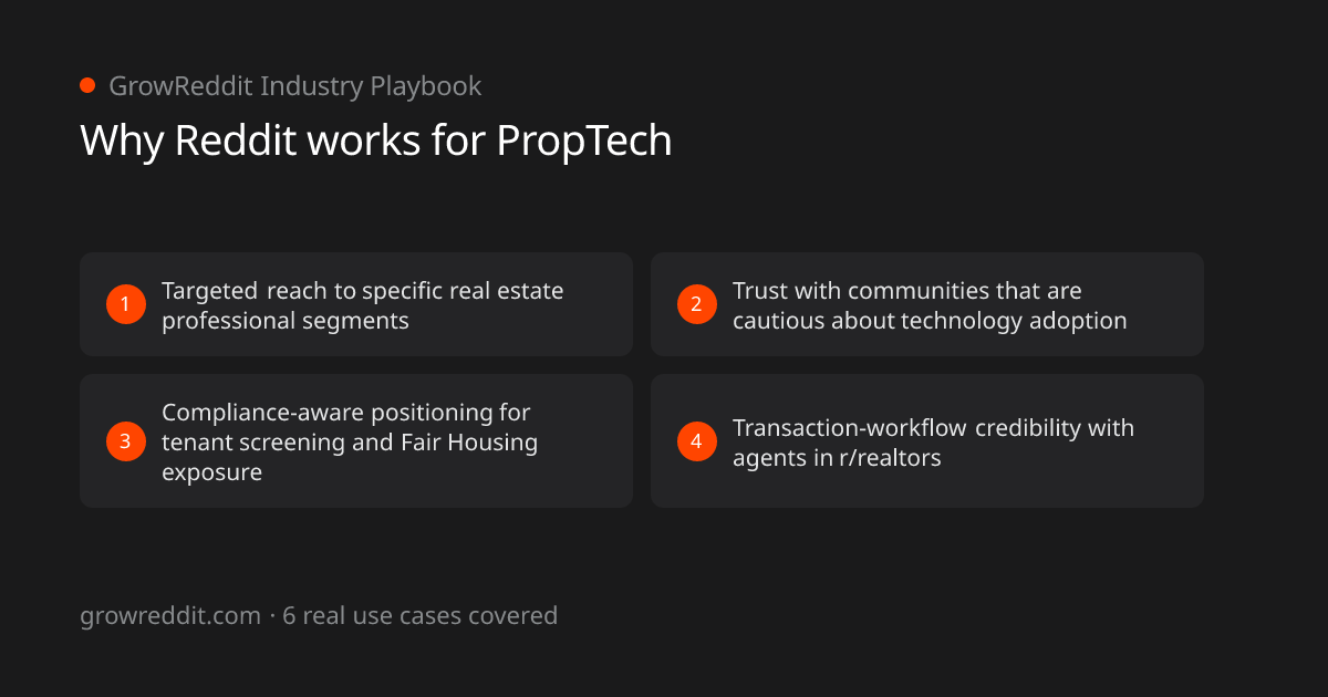 Why Reddit works for PropTech: 4 key benefits